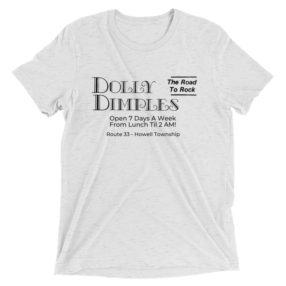 Dolly Dimples - HOWELL - Short sleeve t-shirt White Fleck Triblend