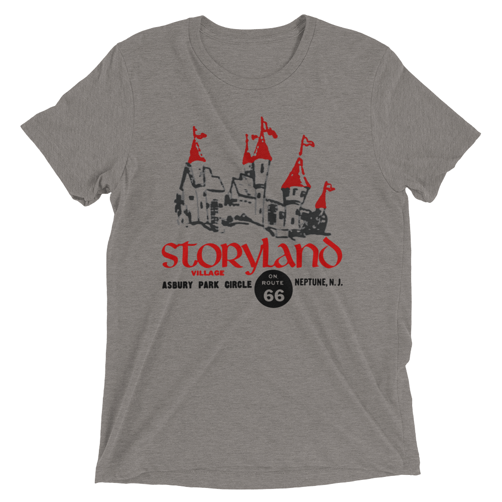 Storyland Village - NEPTUNE - Short sleeve t-shirt Grey Triblend