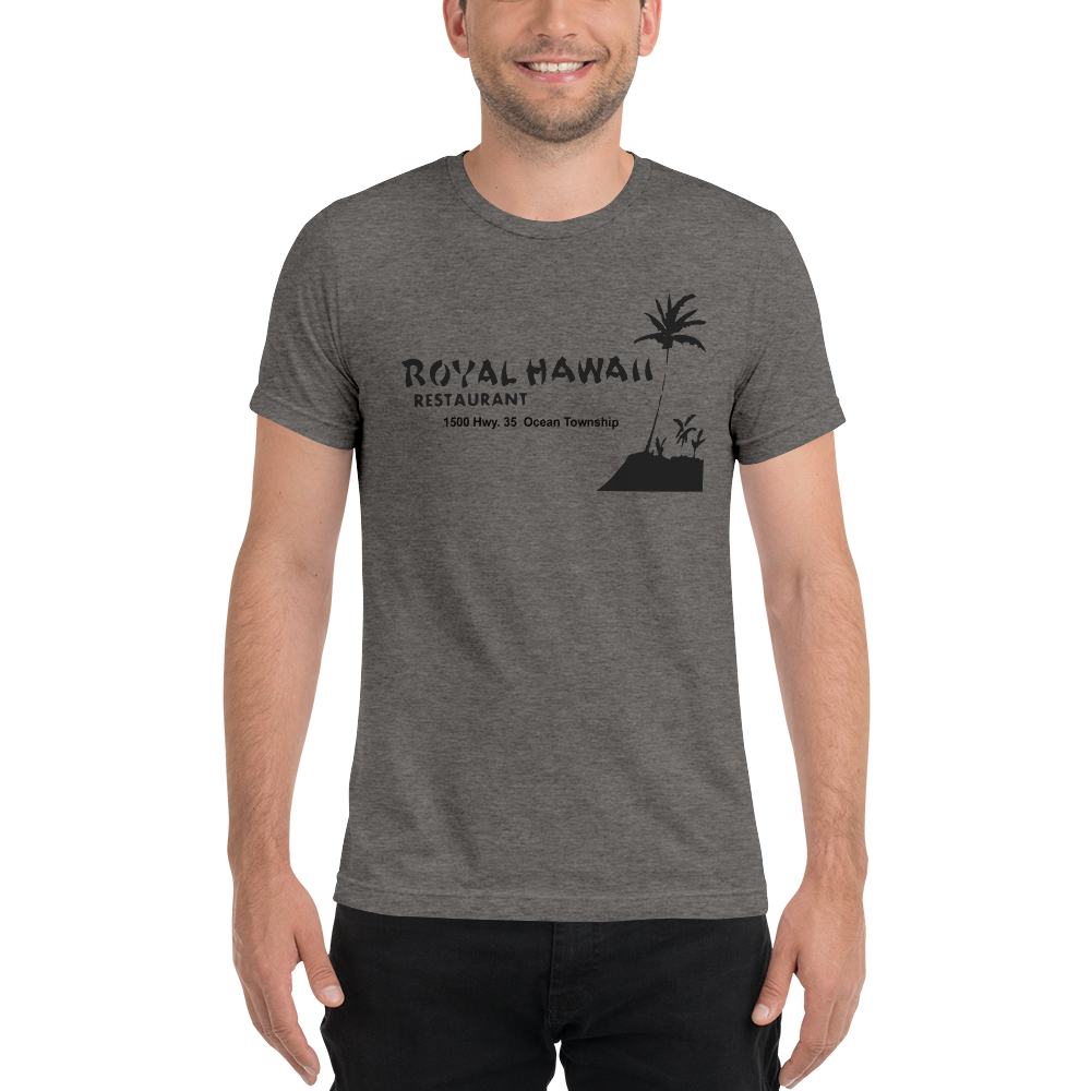 Royal Hawaii - OCEAN - Short sleeve t-shirt Grey Triblend