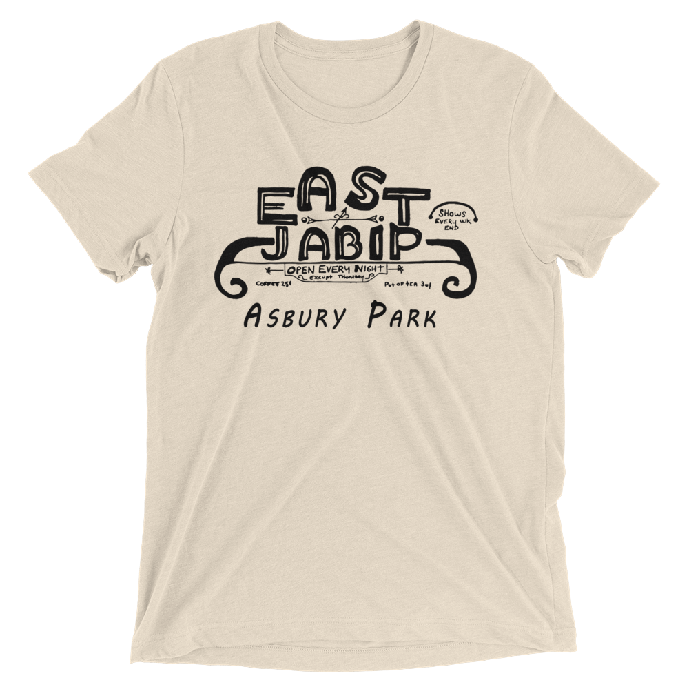 East Jabip Coffee House - ASBURY PARK - Short sleeve t-shirt Oatmeal Triblend