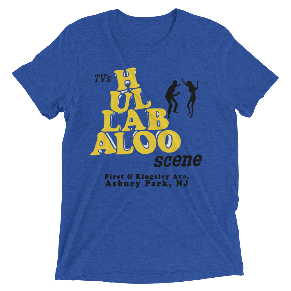 TV's Hullabaloo Scene Club - ASBURY PARK - Short sleeve t-shirt True Royal Triblend