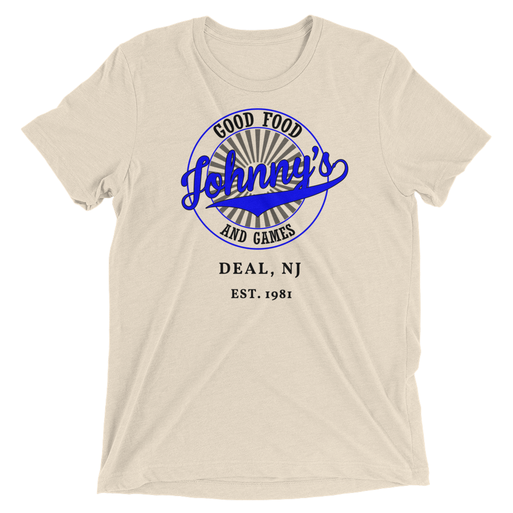 JOHNNY'S GOOD FOOD & GAMES - DEAL - Short sleeve t-shirt Oatmeal Triblend