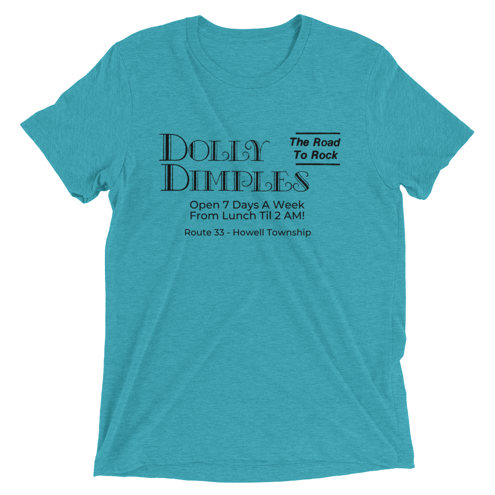 Dolly Dimples - HOWELL - Short sleeve t-shirt Teal Triblend