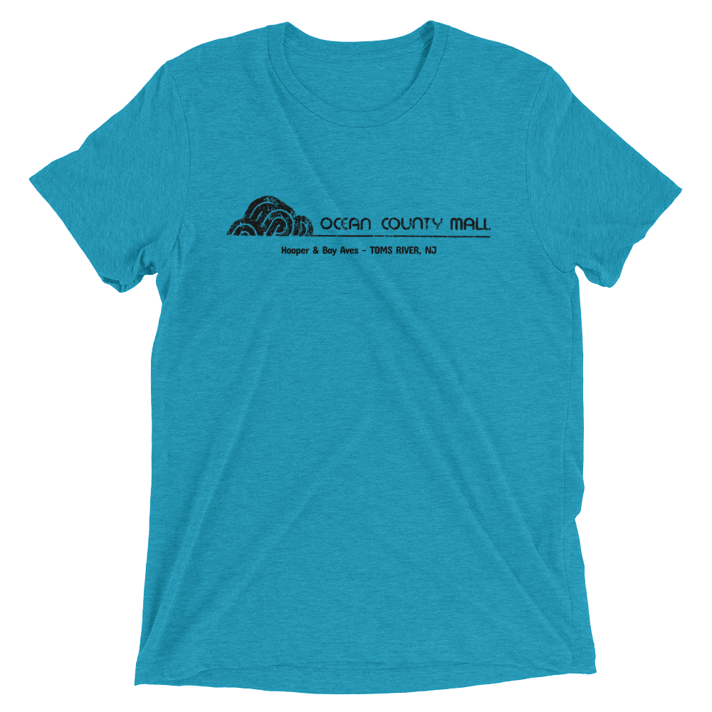Ocean County Mall - TOMS RIVER - Short sleeve t-shirt Aqua Triblend