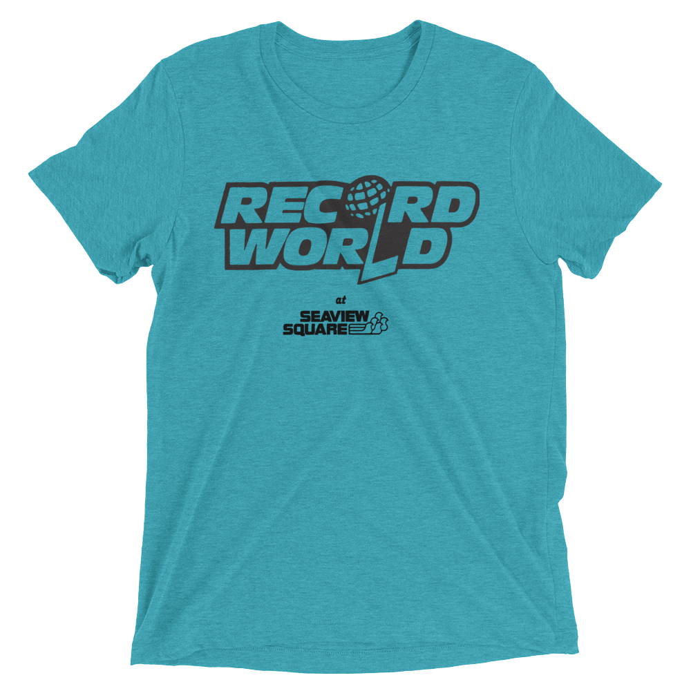 Record World - OCEAN TWP. - Short sleeve t-shirt Teal Triblend