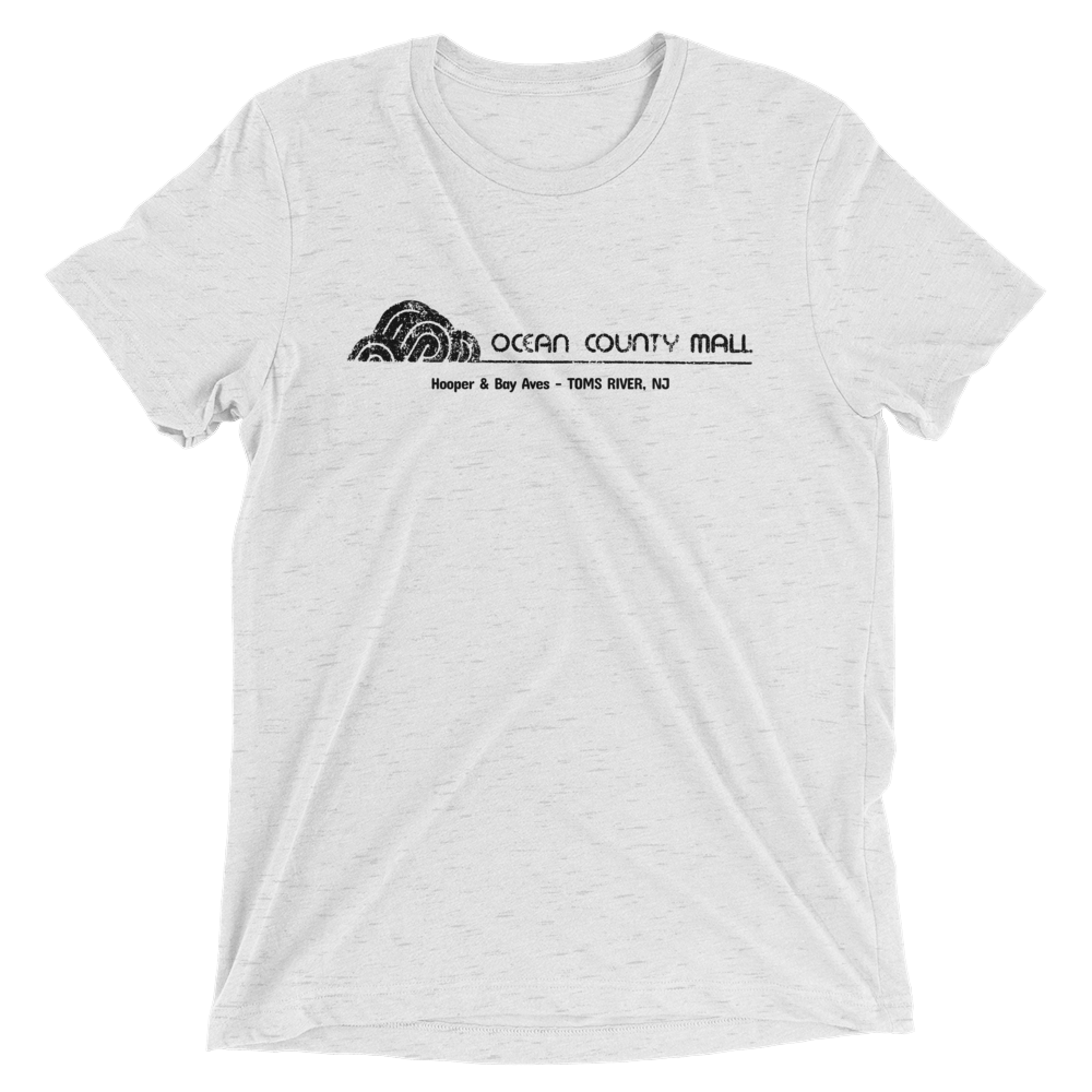 Ocean County Mall - TOMS RIVER - Short sleeve t-shirt White Fleck Triblend