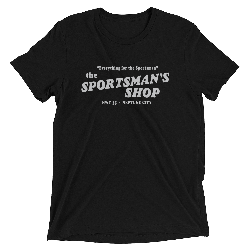 The Sportsman's Shop - NEPTUNE CITY - Short sleeve t-shirt Solid Black Triblend