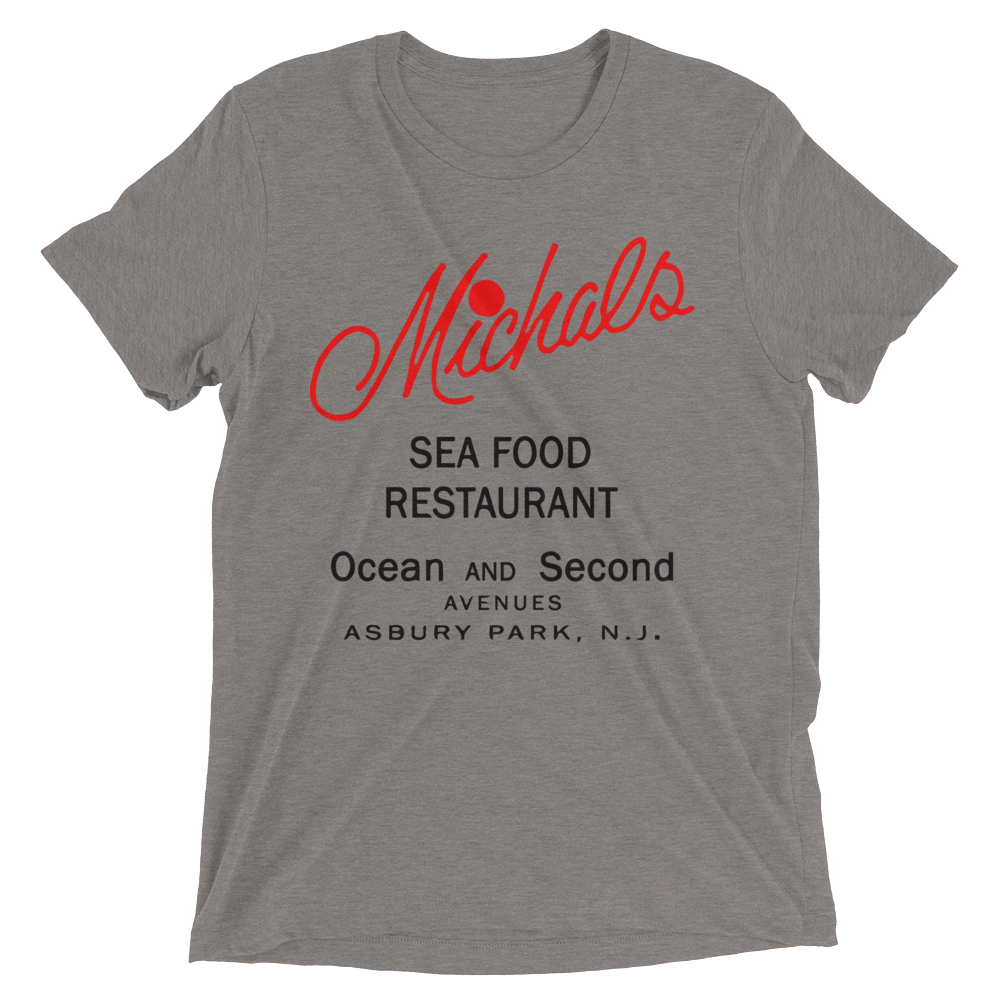 Michal's Sea Food Restaurant - ASBURY PARK - Short sleeve t-shirt Grey Triblend