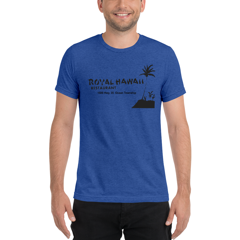 Royal Hawaii - OCEAN - Short sleeve t-shirt True Royal Triblend
