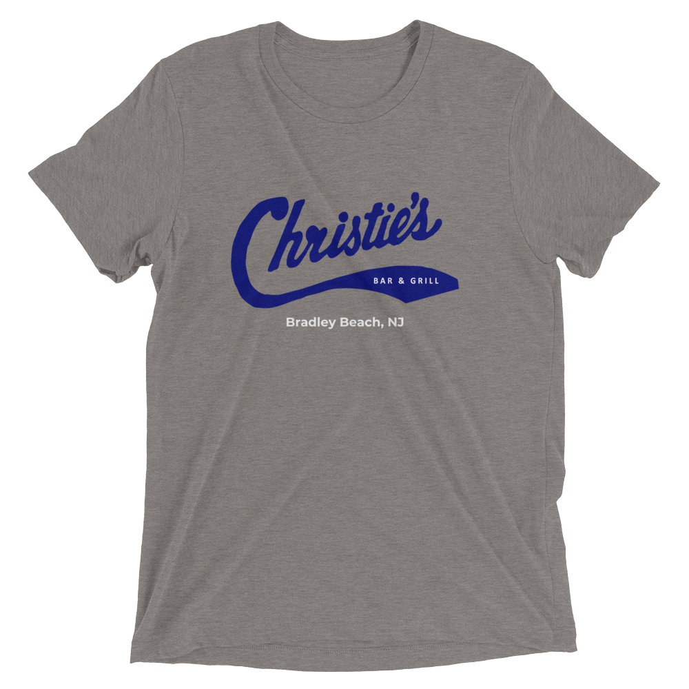Christie's Bar & Grill - BRADLEY BEACH - Short sleeve t-shirt Grey Triblend