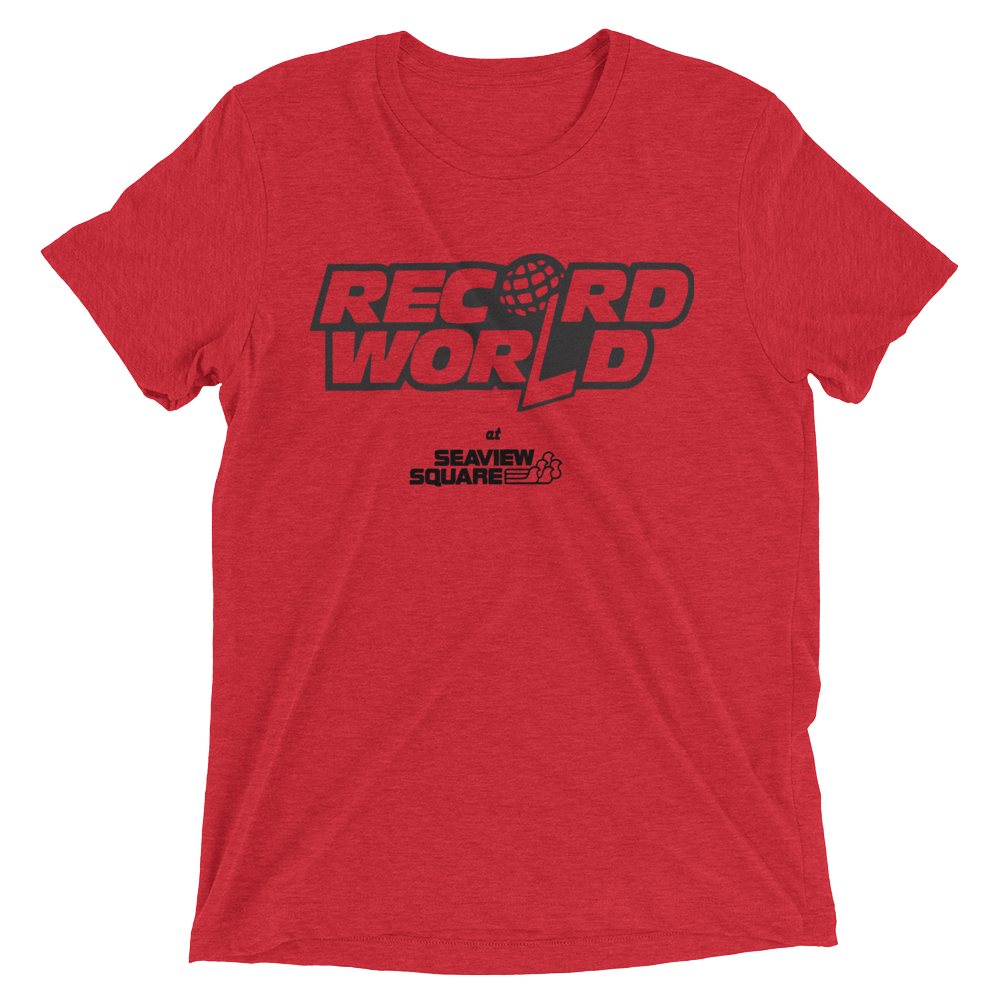 Record World - OCEAN TWP. - Short sleeve t-shirt Red Triblend