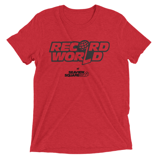 Record World - OCEAN TWP. - Short sleeve t-shirt Red Triblend