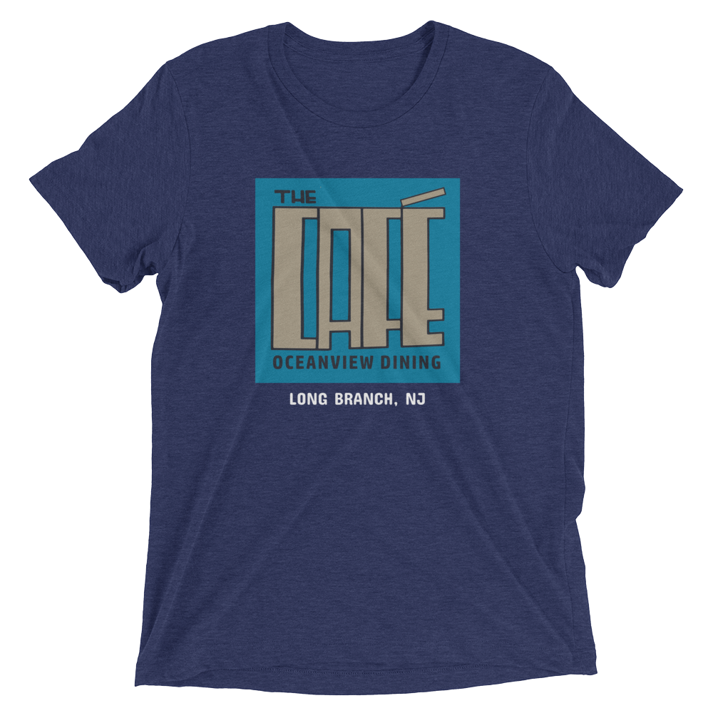 The Cafe Bar - LONG BRANCH - Short sleeve t-shirt Navy Triblend