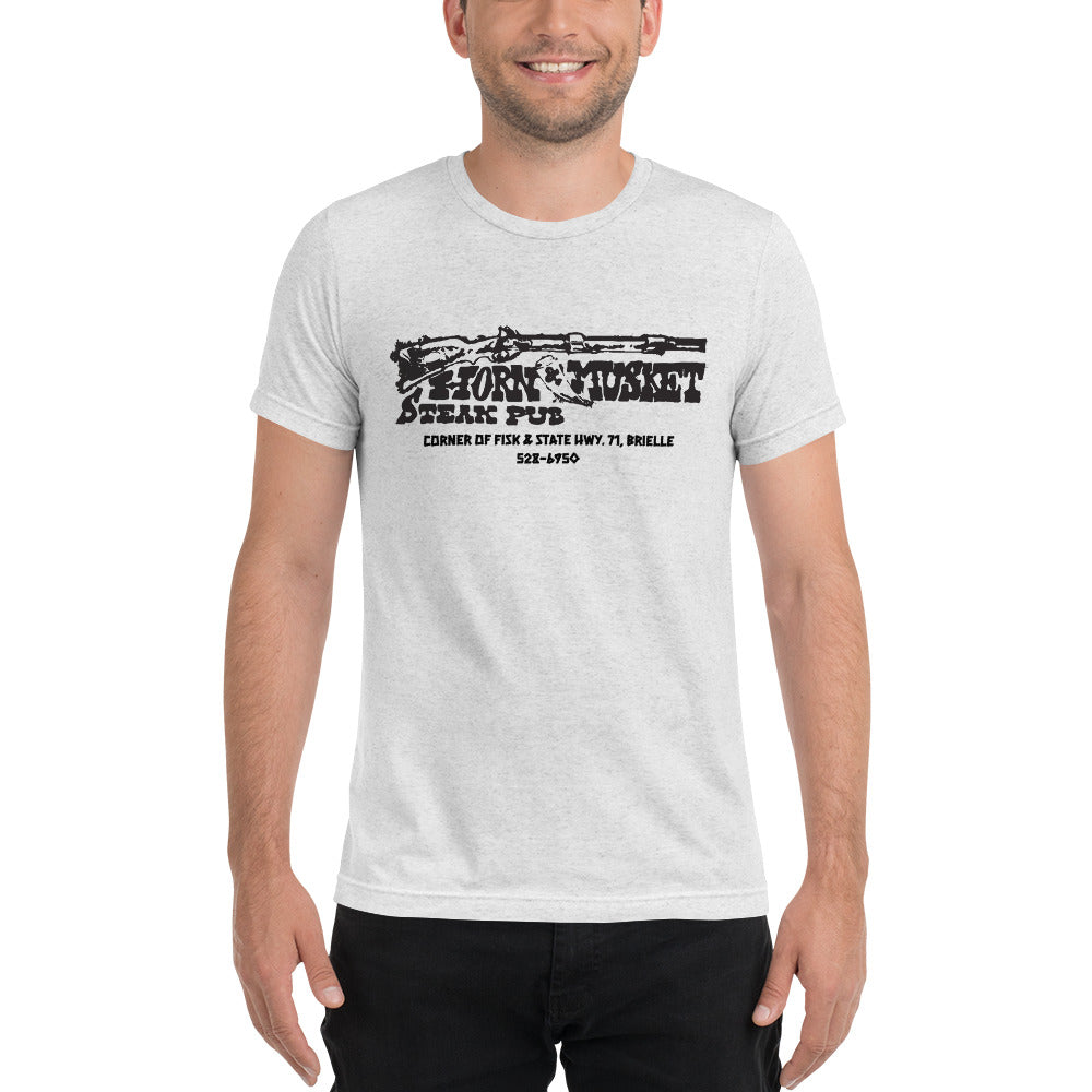 The Horn & Musket - BRIELLE - Short sleeve t-shirt White Fleck Triblend