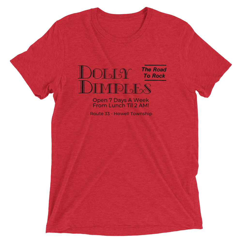 Dolly Dimples - HOWELL - Short sleeve t-shirt Red Triblend