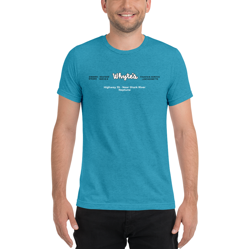 Whyte's - NEPTUNE - Short Sleeve T-Shirt Aqua Triblend