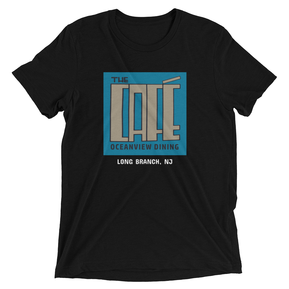 The Cafe Bar - LONG BRANCH - Short sleeve t-shirt Solid Black Triblend