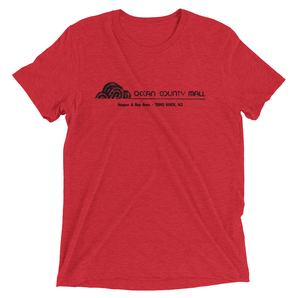 Ocean County Mall - TOMS RIVER - Short sleeve t-shirt Red Triblend