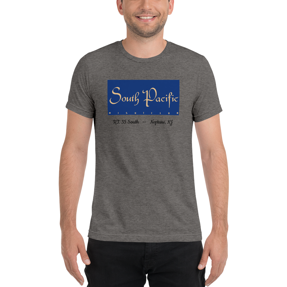 South Pacific Nightclub - NEPTUNE - Short sleeve t-shirt Grey Triblend