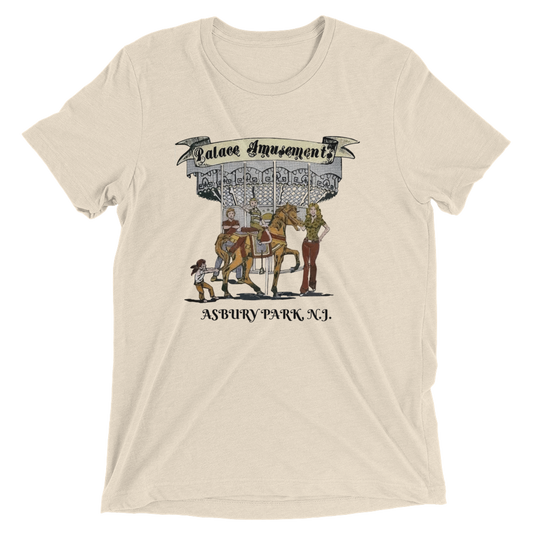 Palace Amusements - ASBURY PARK - Short sleeve t-shirt Oatmeal Triblend