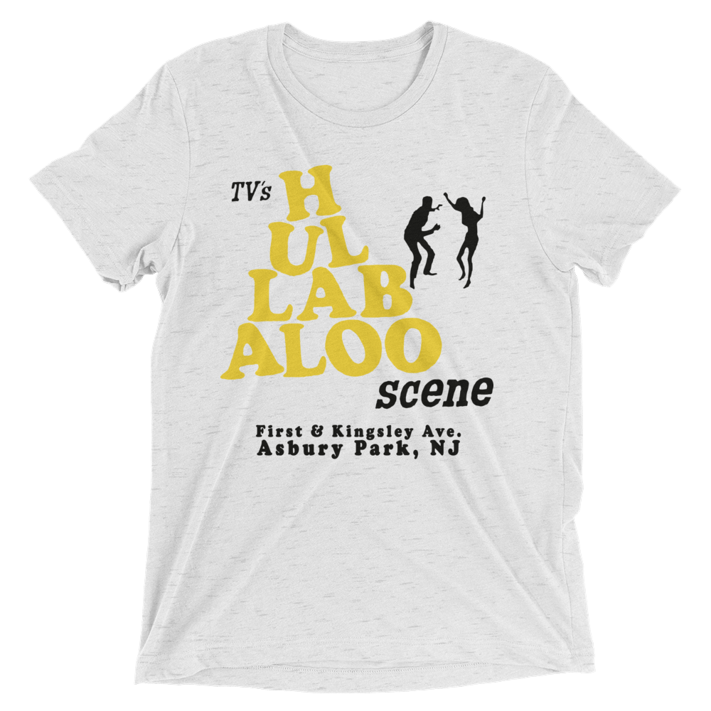 TV's Hullabaloo Scene Club - ASBURY PARK - Short sleeve t-shirt White Fleck Triblend