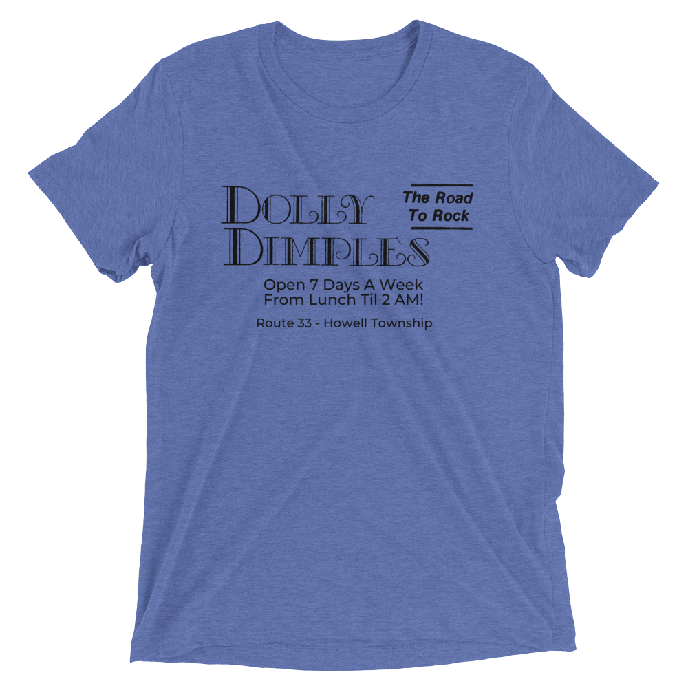 Dolly Dimples - HOWELL - Short sleeve t-shirt Blue Triblend