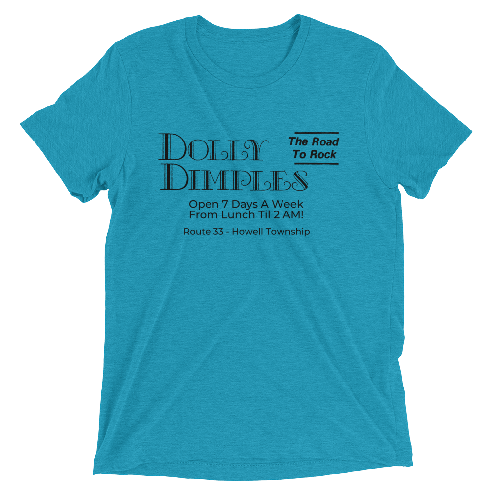 Dolly Dimples - HOWELL - Short sleeve t-shirt Aqua Triblend