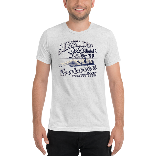 Heartbreakers South - NEPTUNE - Short sleeve t-shirt White Fleck Triblend