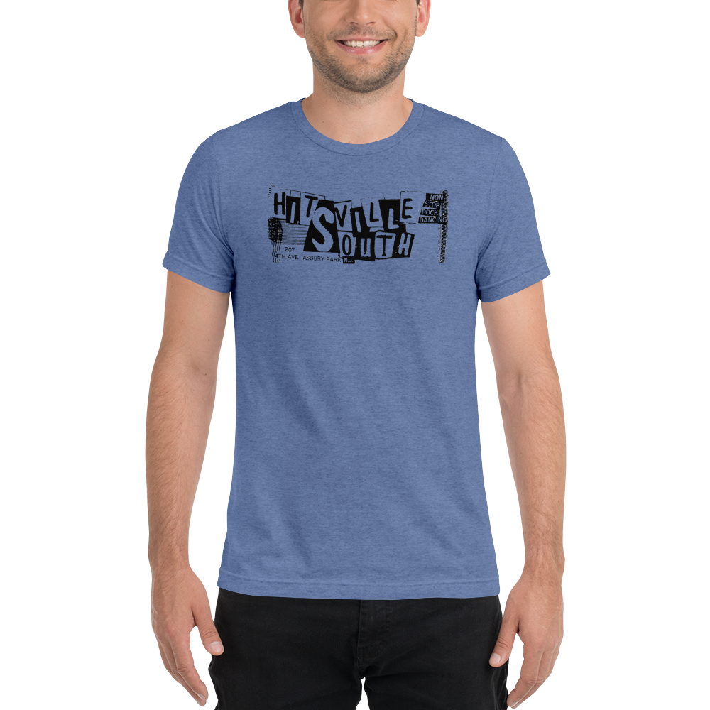 Hitsville South - ASBURY PARK - Short sleeve t-shirt Blue Triblend