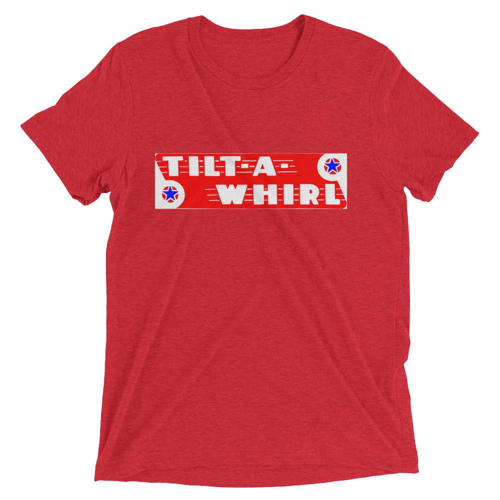 TILT-A-WHIRL - Short sleeve t-shirt Red Triblend