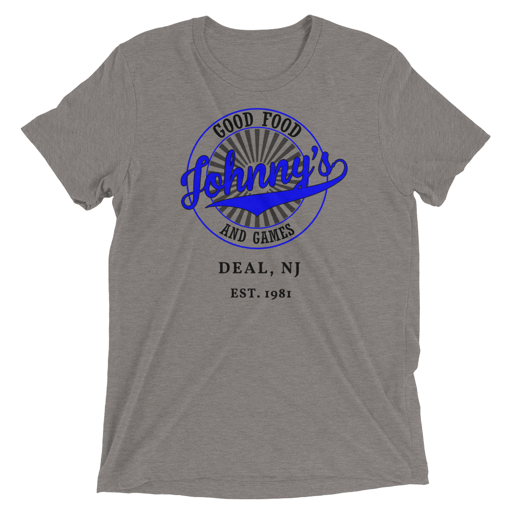 JOHNNY'S GOOD FOOD & GAMES - DEAL - Short sleeve t-shirt Grey Triblend