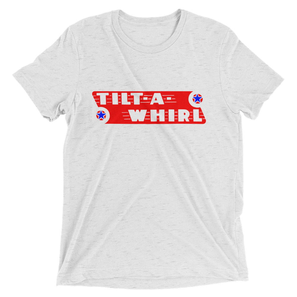 TILT-A-WHIRL - Short sleeve t-shirt White Fleck Triblend
