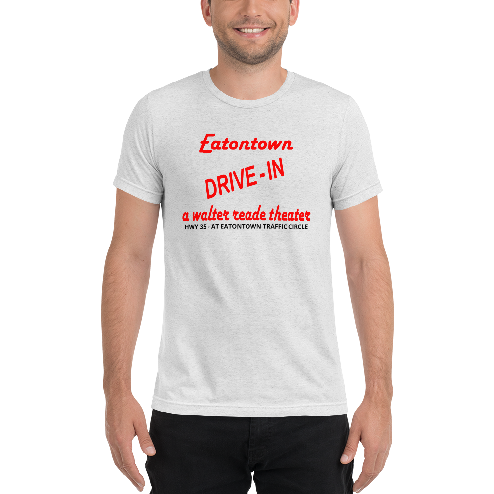 Eatontown Drive-In - EATONTOWN - Short sleeve t-shirt White Fleck Triblend
