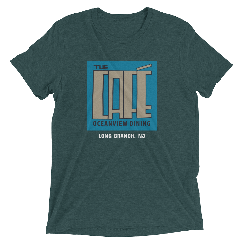 The Cafe Bar - LONG BRANCH - Short sleeve t-shirt Emerald Triblend