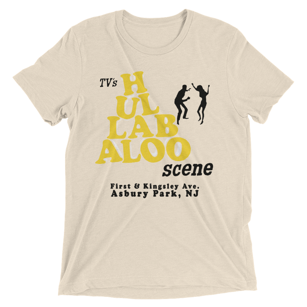 TV's Hullabaloo Scene Club - ASBURY PARK - Short sleeve t-shirt Oatmeal Triblend