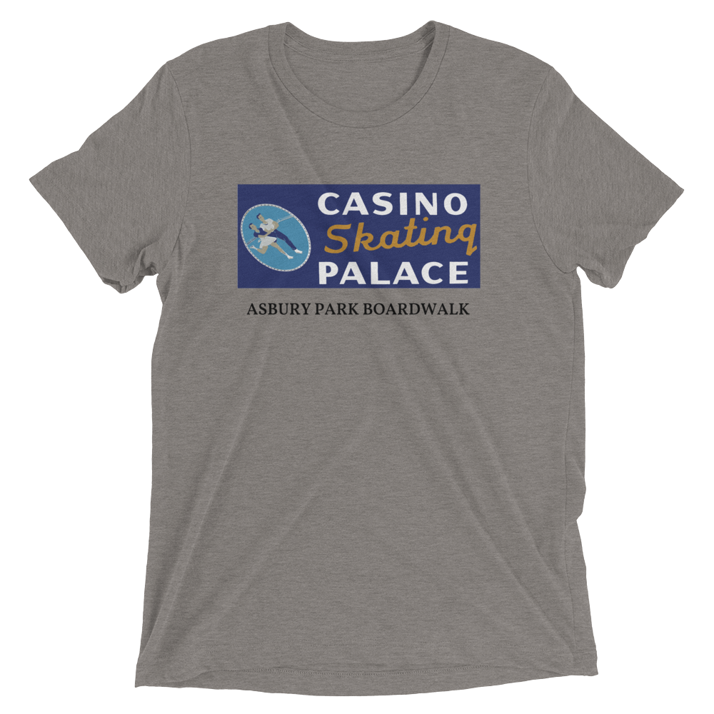 Casino Skating Palace - ASBURY PARK - Short sleeve t-shirt Grey Triblend