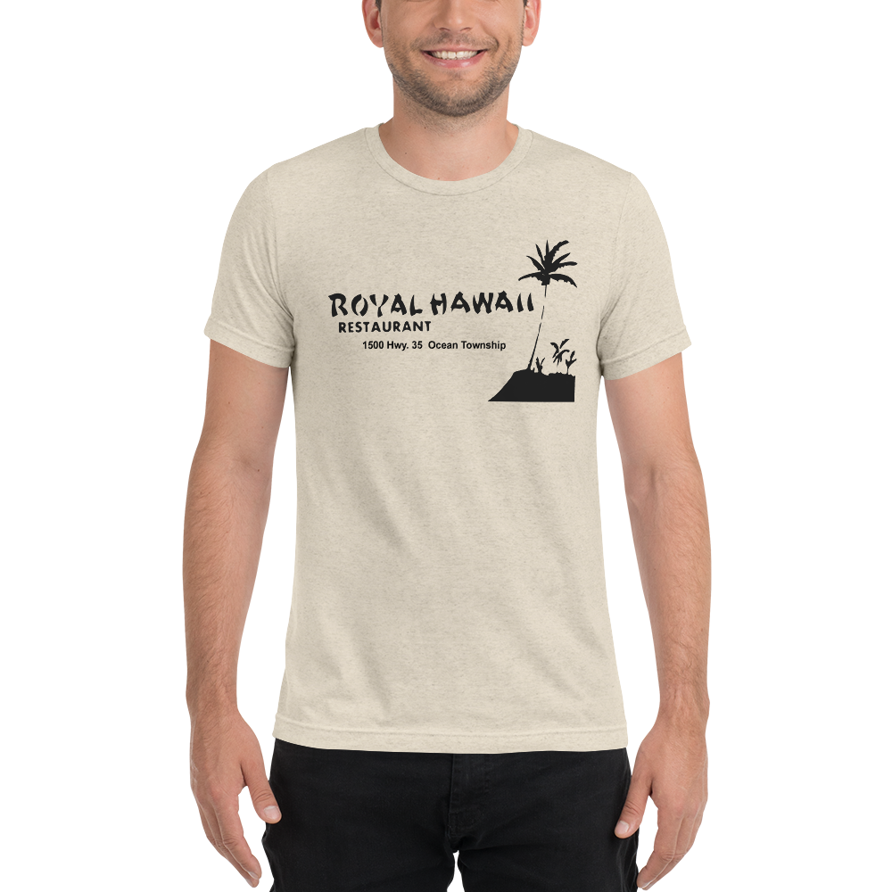 Royal Hawaii - OCEAN - Short sleeve t-shirt Oatmeal Triblend