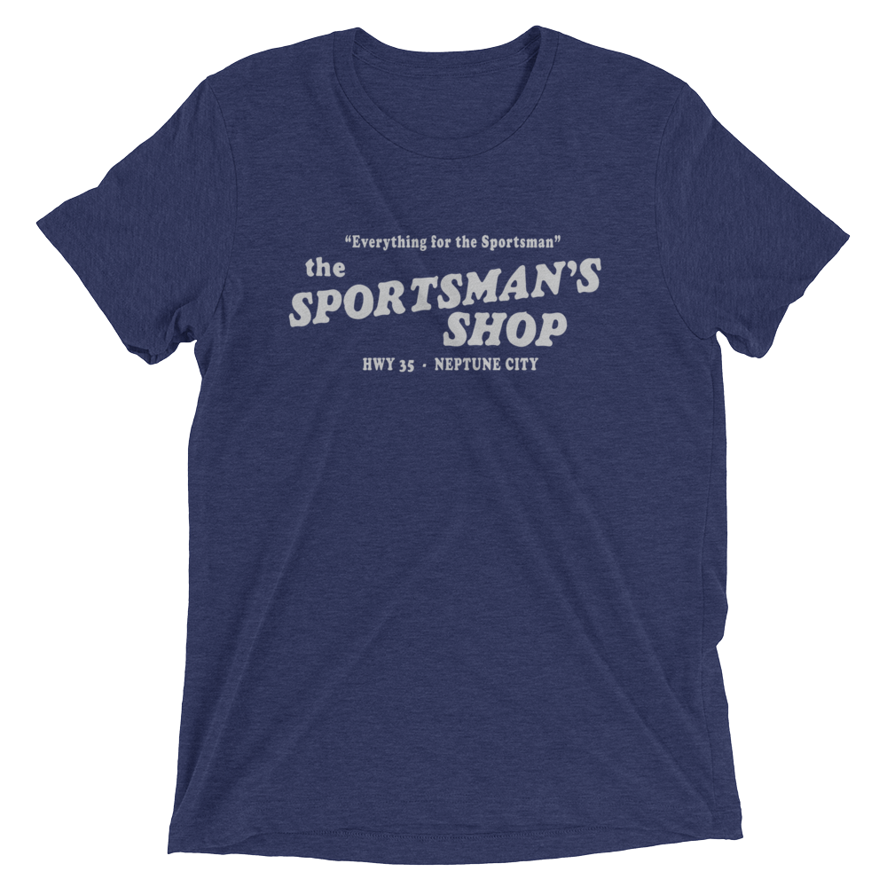 The Sportsman's Shop - NEPTUNE CITY - Short sleeve t-shirt Navy Triblend