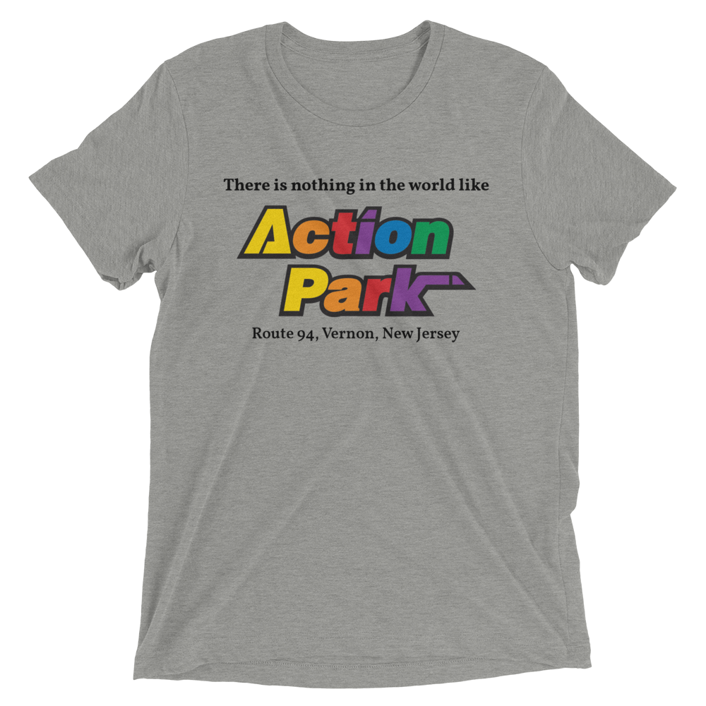 Action Park - VERNON - Short sleeve t-shirt Athletic Grey Triblend