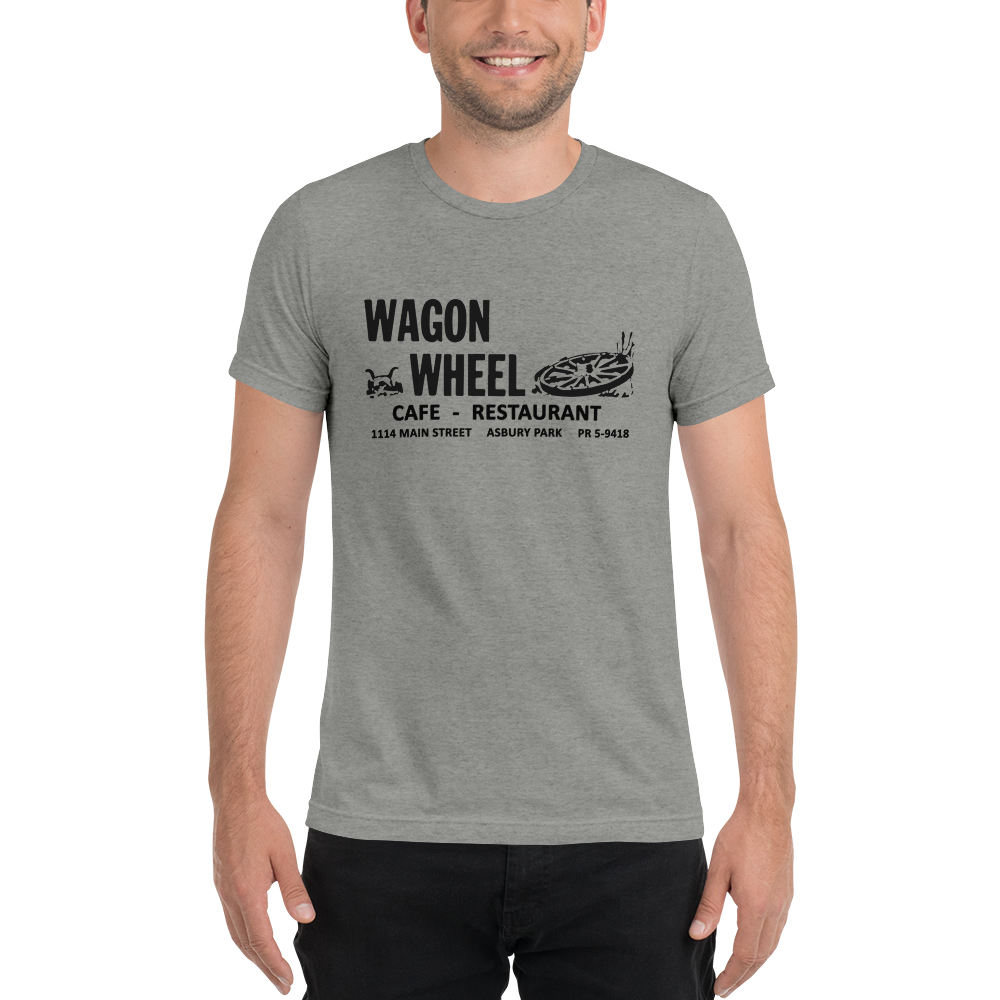 Wagon Wheel - ASBURY PARK - Short sleeve t-shirt Athletic Grey Triblend