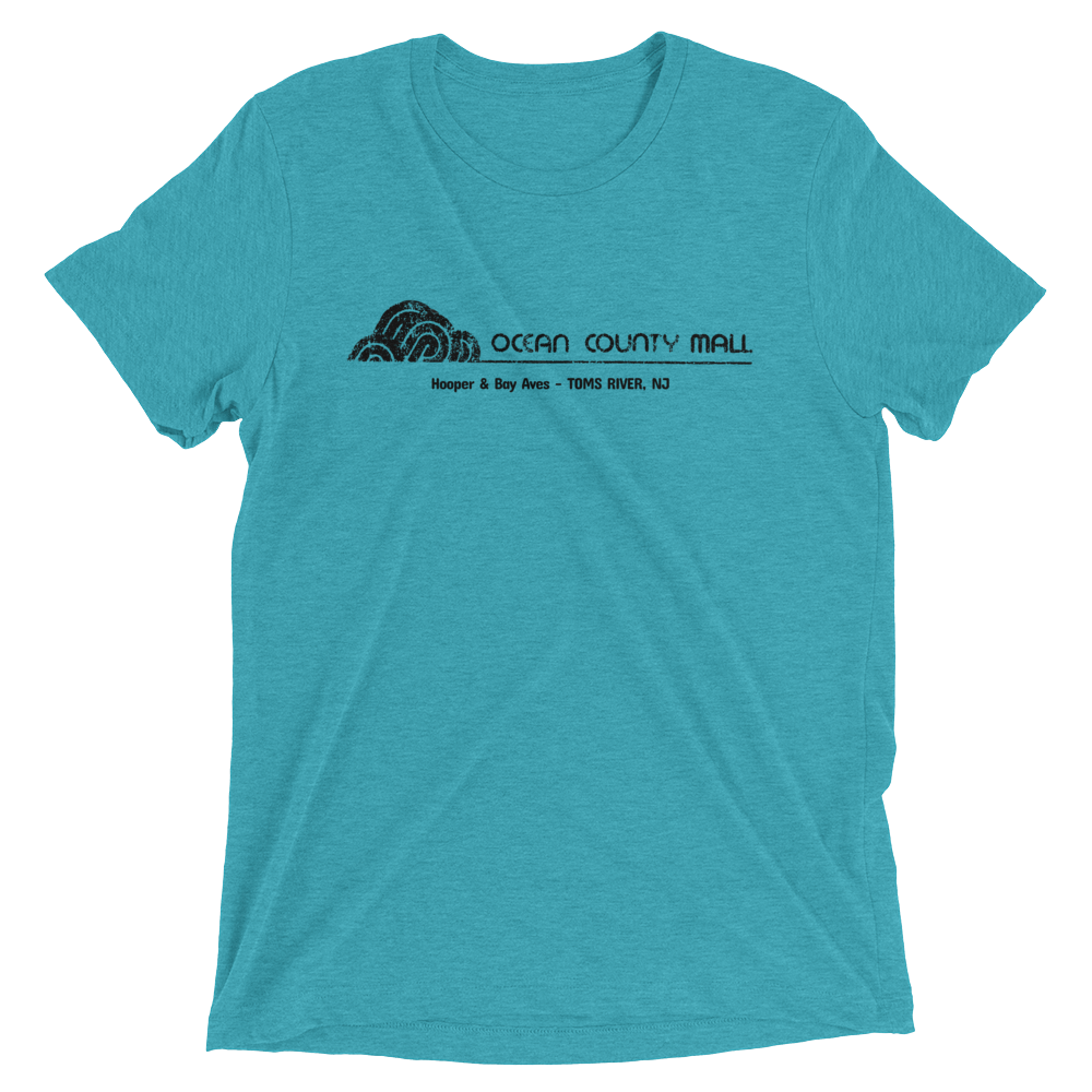 Ocean County Mall - TOMS RIVER - Short sleeve t-shirt Teal Triblend