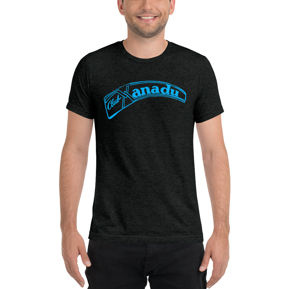 Club Xanadu - ASBURY PARK - Short sleeve t-shirt Charcoal-Black Triblend