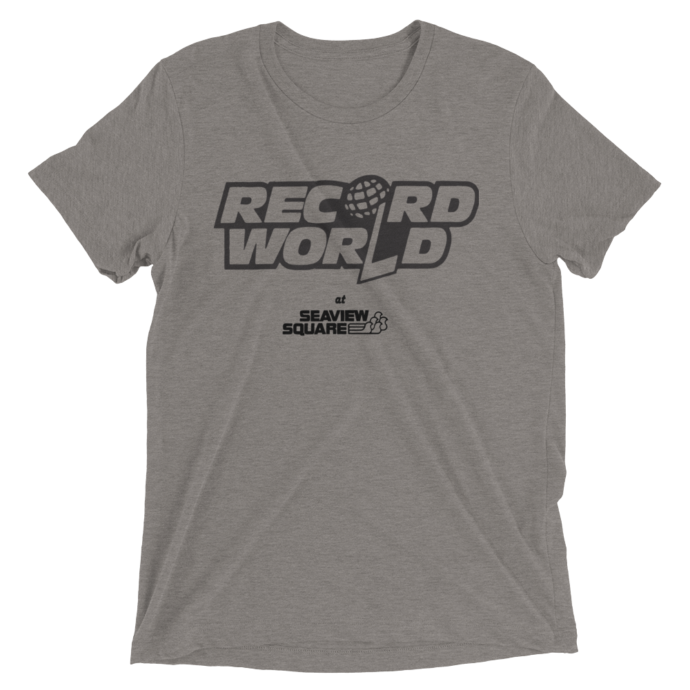Record World - OCEAN TWP. - Short sleeve t-shirt Grey Triblend