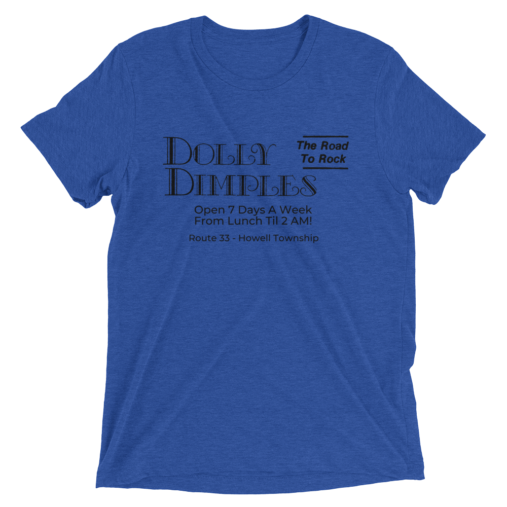 Dolly Dimples - HOWELL - Short sleeve t-shirt True Royal Triblend