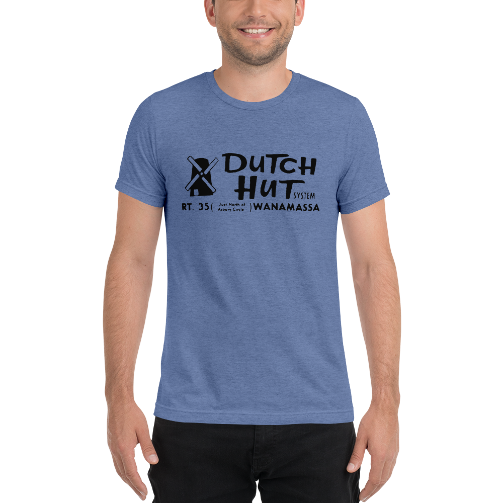 Dutch Hut - WANAMASSA - Short sleeve t-shirt Blue Triblend