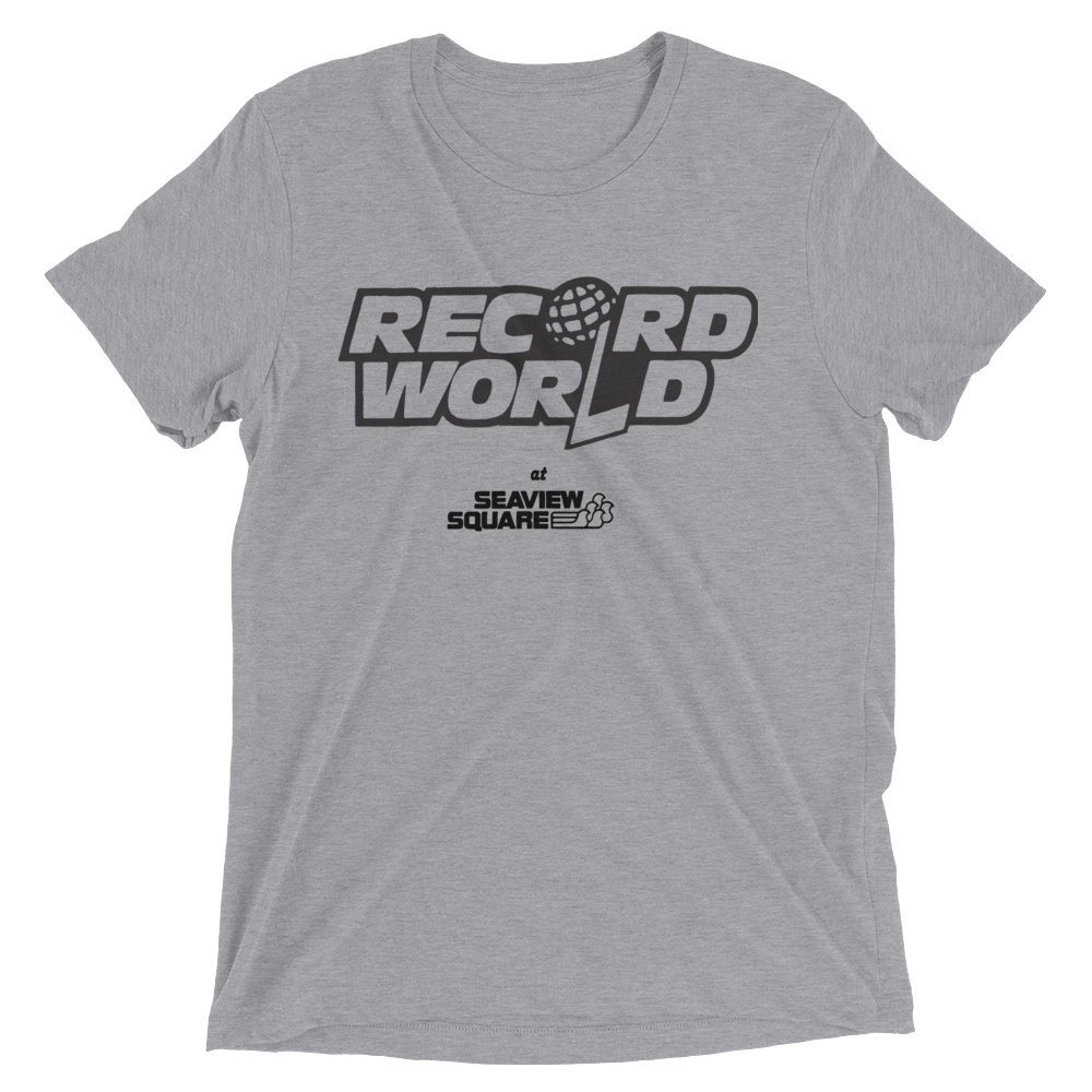 Record World - OCEAN TWP. - Short sleeve t-shirt Athletic Grey Triblend