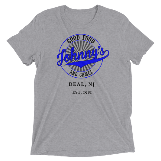 JOHNNY'S GOOD FOOD & GAMES - DEAL - Short sleeve t-shirt Athletic Grey Triblend