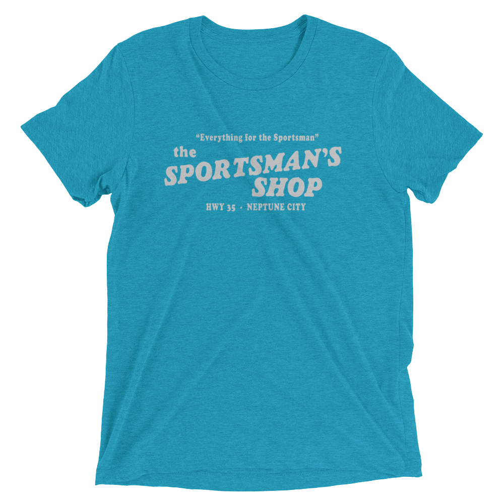 The Sportsman's Shop - NEPTUNE CITY - Short sleeve t-shirt Aqua Triblend