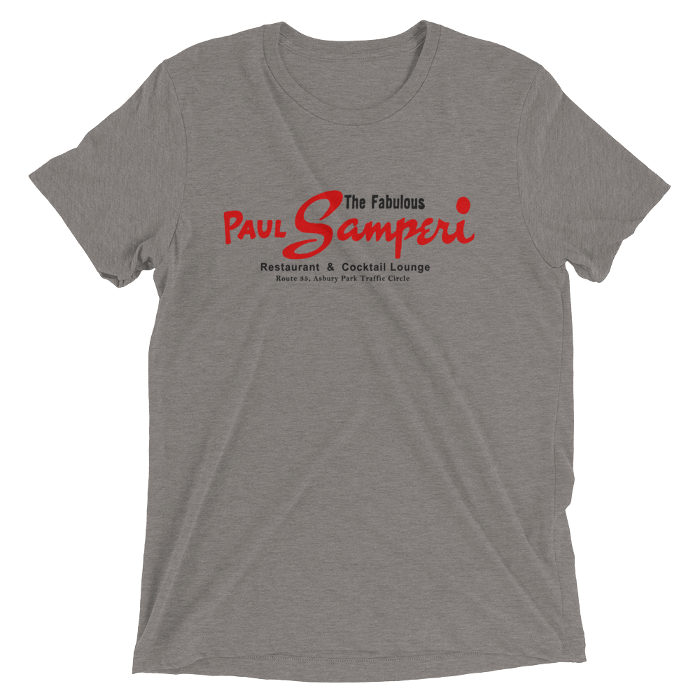 Paul Samperi Restaurant & Cocktail Lounge - OCEAN TWP. - Short sleeve t-shirt Grey Triblend