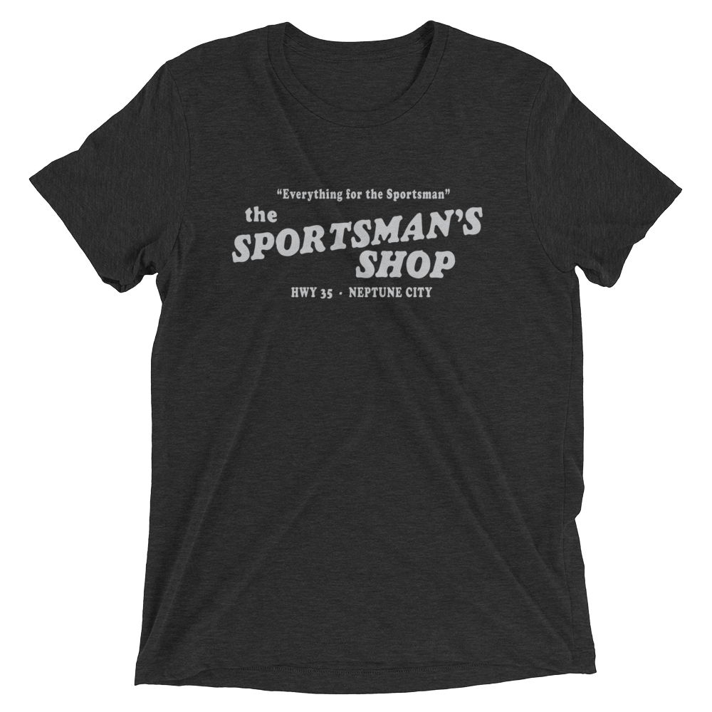 The Sportsman's Shop - NEPTUNE CITY - Short sleeve t-shirt Charcoal-Black Triblend